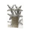 Addobbo Natalizio Set 6 Stelle Color Argento