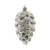 Addobbo Natalizio Pigna 9cm - Argento