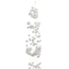 Filo Decorativo Natalizio Palline Di Neve 135cm