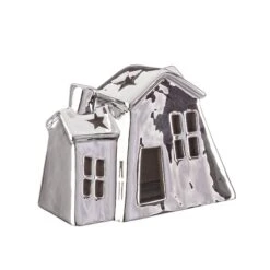 Casetta Specchio Argento