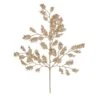 Ramo Agrifoglio Glitter Oro H=53cm