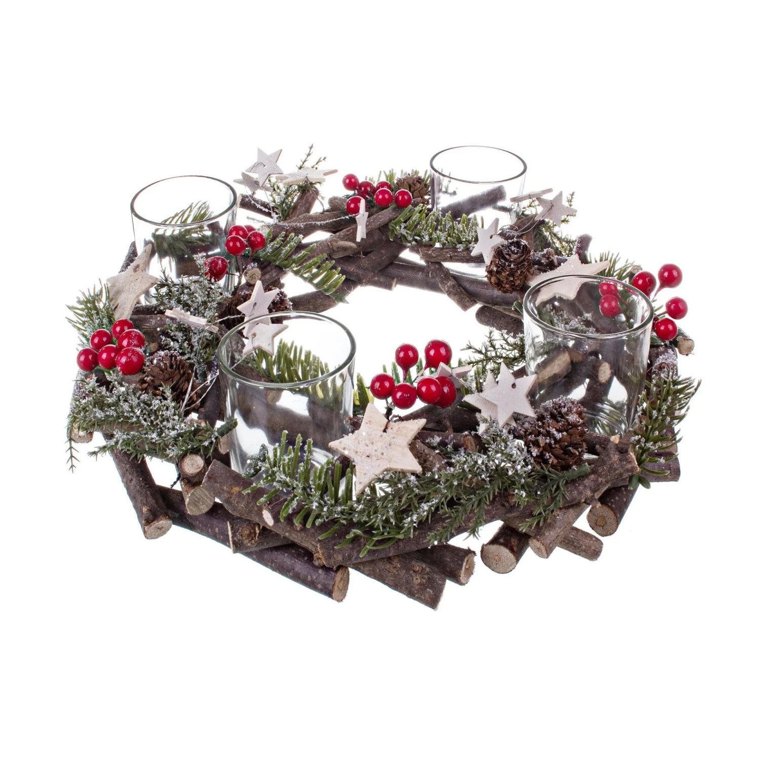 Corona 4 Portacandela Dolomite 30x9cm 1 Corona 4 Portacandela Dolomite 30x9cm