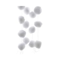 Filo Palle Di Neve 4x180cm Bianco