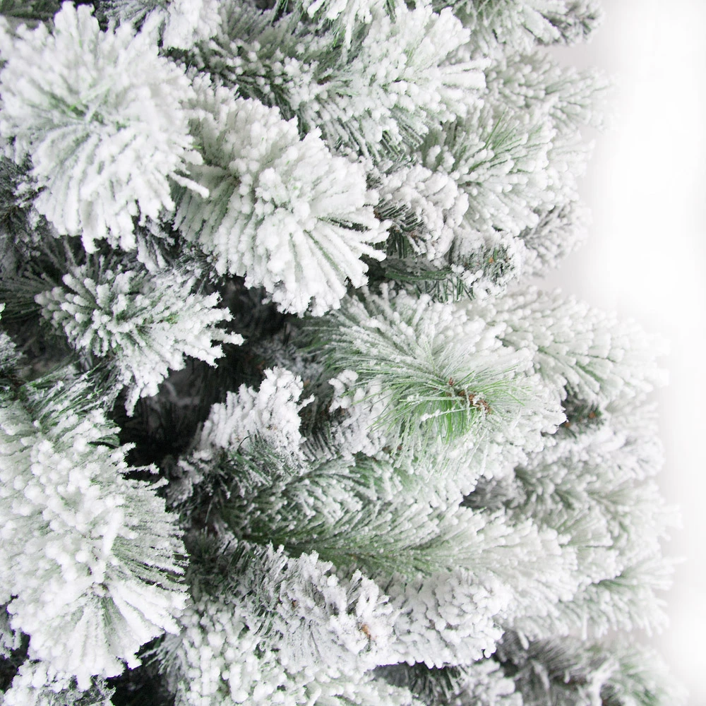 Flora Albero Di Natale Innevato Breeze 180 Cm - 765 Rami 3 Flora Albero Di Natale Innevato Breeze 180 Cm - 765 Rami - immagine 3