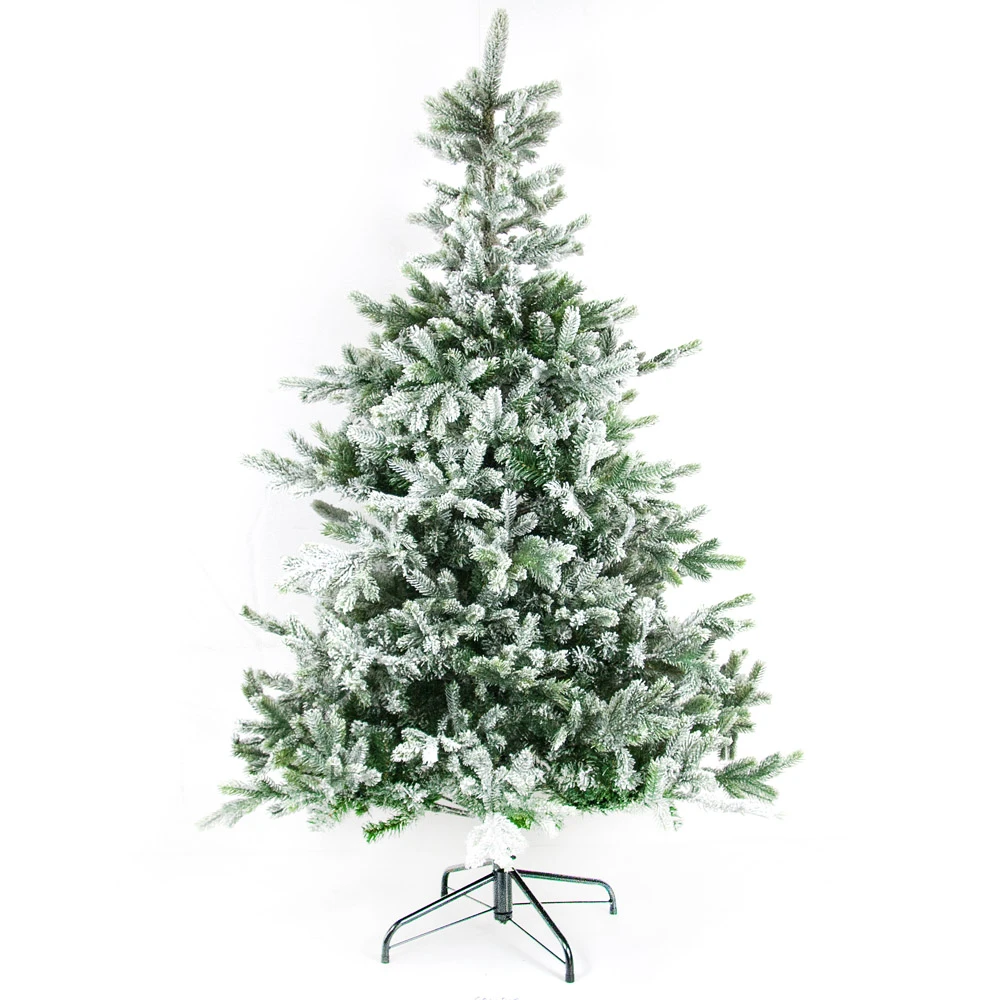 Albero Di Natale Grandis Fir Innevato 210cm 1 Albero Di Natale Grandis Fir Innevato 210cm