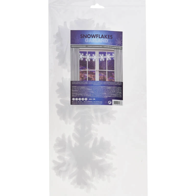 Ghirlanda Fiocco Di Neve 2 Ghirlanda Fiocco Di Neve - immagine 2