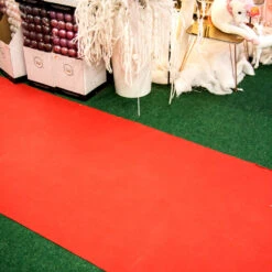 Negozio Di Decorazioni Natalizie -Negozio Di Decorazioni Natalizie 0023574 passatoia tappeto rosso minimo 2 metri