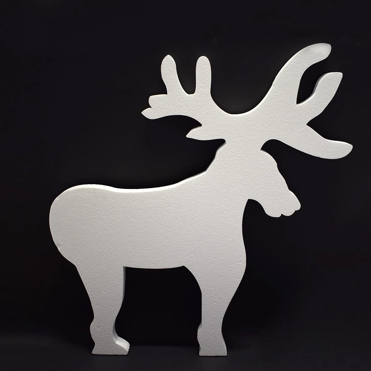 Renna In Polistirolo 120 X 110 Cm 1 Renna In Polistirolo 120 X 110 Cm