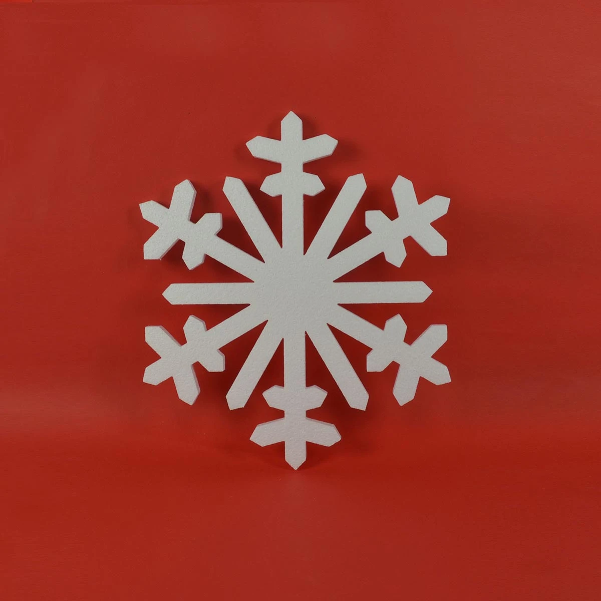 Fiocco Di Neve In Polistirolo 40cm 1 Fiocco Di Neve In Polistirolo 40cm