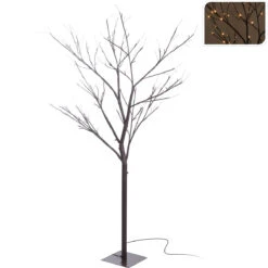 Albero Luminoso 180cm Luce Calda 112 LED