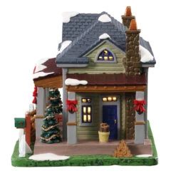 Lemax The Inviting Porch Home - 15774 -Negozio Di Decorazioni Natalizie 0051706 the inviting porch home 15774