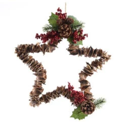 Corona Natalizia Stella 30cm