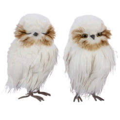 Gufo Natalizio 16cm