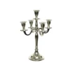 Candelabro 5 Bracci Alluminio 29,5cm
