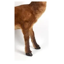 Cervo Con Pelliccia 67cm -Negozio Di Decorazioni Natalizie 0058171 cervo con pelliccia 67cm