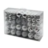 100 Palline Set Argento