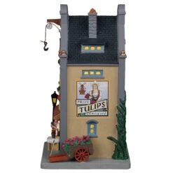 Lemax Holland House - Tulip Garden - 25897 -Negozio Di Decorazioni Natalizie 0084350 holland house tulip garden 25897