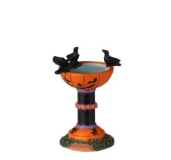 Lemax Jack-O-Lantern Birdbath - 24943