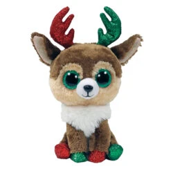 TY Peluche Beanie Boos Renna Natalizia Kinley 15cm
