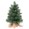 Flora Mini Albero Di Natale Con Base Foderata In Juta 60 Cm