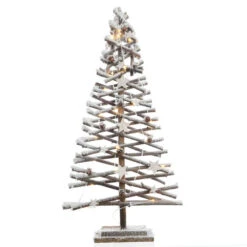 Kaemingk Albero In Rattan Con Led 80 Cm