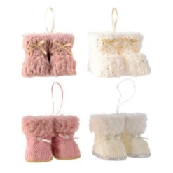 Kaemingk Addobbo Natalizio Scarponcini Bimba Assortiti