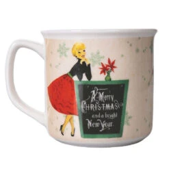 Villa D'Este Tazza Mug Da Natale Miss XMas, 350ml