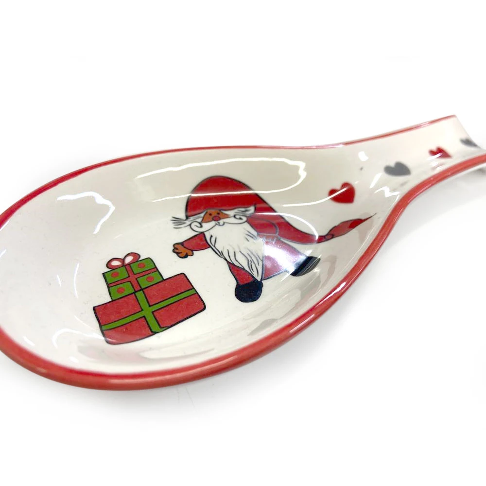 Villa D'Este Poggia Mestolo Natalizio In Ceramica 6 Villa D'Este Poggia Mestolo Natalizio In Ceramica - immagine 6