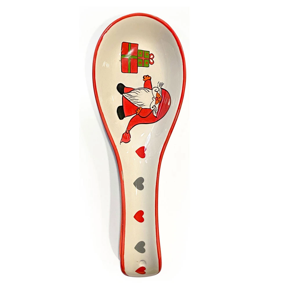 Villa D'Este Poggia Mestolo Natalizio In Ceramica 5 Villa D'Este Poggia Mestolo Natalizio In Ceramica - immagine 5